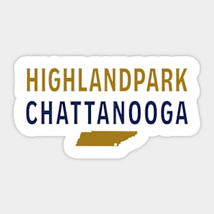 Chattanooga Neighborhoods Sticker